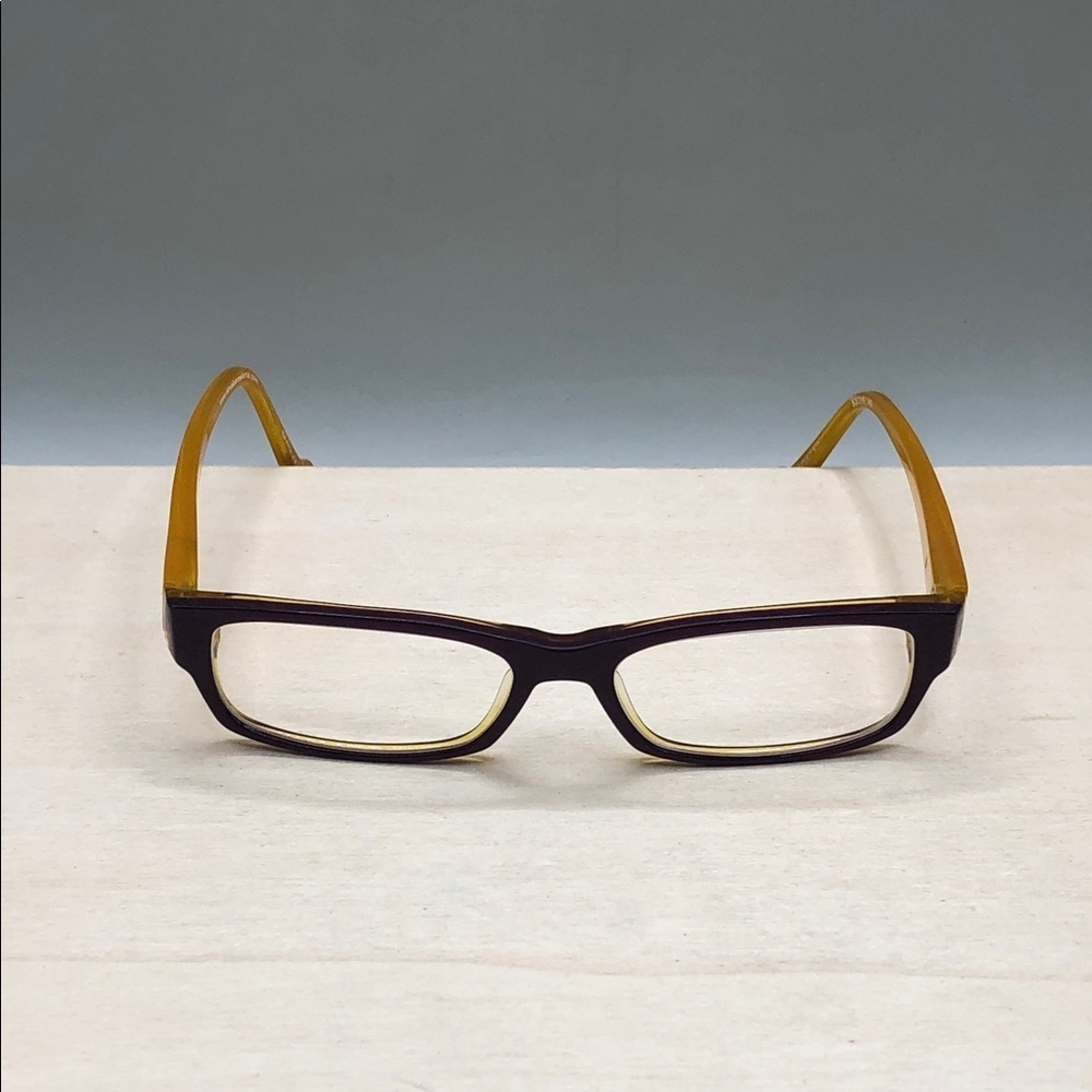 Etnia Barcelona BRISBANE Glasses FRAMES ONLY  Rectangle PLUM YELLOW 53-16-140